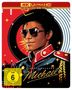 4K Ultra HD + Blu-ray, FSK ab 6. Illustration eines Mannes mit Sonnenbrille, Königskrone und Militärjacke., 1 Ultra HD Blu-ray und 1 Blu-ray Disc
