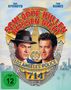 „Dan Aykroyd, Tom Hanks, Schlappe Bullen beißen nicht, Los Angeles Police 714“, Illustr. mit Polizeiabzeichen, FSK 12., 2 Blu-ray Discs