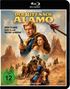 Oben: "Mario Bavas DER RITT NACH ALAMO". Darunter Western-Szene mit Reitern und einer Frau. Unten: FSK 12., Blu-ray Disc