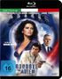 Text: "GOODBYE UND AMEN", "CineItalia 06", "Tony Musante", "Claudia Cardinale", "John Forsythe", "Ein Film von: Damiano Damiani".  
Illustration einer Frau, zweier Männer, einer mit Waffe., Blu-ray Disc
