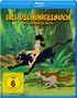 „DAS DSCHUNGELBUCH: Die komplette Serie“ steht oben. Ein Junge reitet auf einem schwarzen Panther im Dschungel.