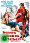 "Peter Sellers, Paula Prentiss, Angela Lansbury" in blauer Schrift, darunter zwei Frauen und ein Mann in rotem Outfit, stilisiert., DVD