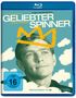 "Geliebter Spinner" in großen Buchstaben. Gelbes Krone-Gekritzel über einem schwarz-weißen Porträt eines Mannes. FSK 16.