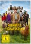 „Basierend auf dem Bestseller-Roman: Glennkill: ein Schafskrimi“. Im Hintergrund Schafe, im Vordergrund Menschen., DVD