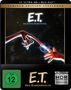 Text: "E.T. THE EXTRA-TERRESTRIAL", "Limited Edition Steelbook", "FSK 12", "E.T. Der Außerirdische". Bild: Zwei Finger berühren sich vor Sternenhimmel.