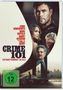 Text: “Chris Hemsworth, Mark Ruffalo, Barry Keoghan und Halle Berry. Crime 101. Ein Raub verbindet sie alle.”  
Filmszenen mit Autos und Personen, FSK 12., DVD