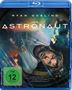 "RYAN GOSLING", "DER ASTRONAUT", FSK 12 Logo. Ein Mann in einem Raumanzug schwebt, Hintergrund mit Weltraumszenen.