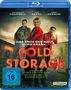 DAS ENDE DER WELT WIRD KRANK. COLD STORAGE. Blu-ray-Hülle zeigt drei Personen in roten und grauen Outfits.