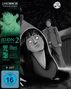"JU-ON: THE GRUDGE 2", "FSK ab 16 freigegeben". Illustration: Frau mit leerem Blick, Mann ohne Gesicht, düstere Atmosphäre.