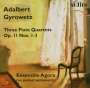 Adalbert Gyrowetz (1763-1850): Flötenquartette op.11 Nr.1-3, CD
