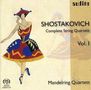 Dmitri Schostakowitsch: Sämtliche Streichquartette Vol.1 (Mandelring Quartett), SACD