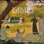 "LADIES" mit Hélène Schmitt (Geige) und Antoine de Grolée (Klavier). Malerische Szene mit Frauen im Park., CD