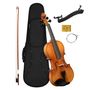 Violin Set 1/4 (incl. case black, bow, rosin), Div.