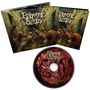 "Embryonic Autopsy" und "Rise of the Mutated." Bedeckt mit Zombies in düsterem Korridor., CD