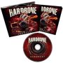 HARDBONE, HARDBEAT. CD und Hülle in Rot- und Metallictönen. Industrielles Design mit mechanischem Herzen., CD