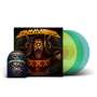 Gamma Ray (Metal): 30 Years: Live Anniversary (180g) (Limited Edition) (Yellow, Green & Turquoise Vinyl), 3 LPs und 1 Blu-ray Disc