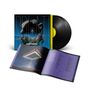 Text: "Deep Purple". Ein Albumcover zeigt einen futuristischen Torbogen. Ein Vinyl und Booklet mit weiteren Grafiken liegen dabei., 2 LPs