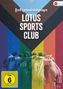 Oben stehen Text in Khmer und "LOTUS SPORTS CLUB". Darunter ein FSK 6 Symbol. Hintergrund: Regenbogenfarben mit Gruppenfoto.