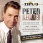 ZEITLOS, PETER ALEXANDER. Liste von Liedtiteln. Foto eines Mannes in Anzug und Krawatte., CD