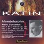 Felix Mendelssohn Bartholdy: Klavierkonzerte Nr.1 & 2, CD