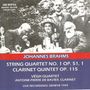 Johannes Brahms (1833-1897): Streichquartett Nr.1, CD, CD