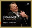 Johannes Brahms (1833-1897): Symphonien Nr.1-4, 3 CDs