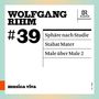 Wolfgang Rihm (geb. 1952): Sphäre nach Studie für 6 Instrumentalisten, CD