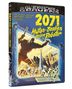 "2071 Mutant-Bestien gegen Roboter" in gelb-blauer Schrift auf einem Science-Fiction-Cover mit futuristischer Szenerie., Blu-ray Disc