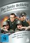 "Der Zweite Weltkrieg: Drei deutsche Kriegsfilmklassiker. Haie und kleine Fische, Hunde, wollt ihr ewig leben?, Die Brücke." 

Drei Soldaten, darunter zwei mit Helmen, in einem Kriegsszenario. FSK-Logo ab 16., 3 DVDs