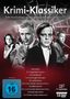 "Krimi-Klassiker", "Zehn Straßenfeger aus der großen Zeit deutscher Krimis!", FSK 16. Schwarz-Weiß-Portraits von vier Personen., 10 DVDs
