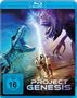 "Project Genesis", FSK 16, Menschen gegen Dinosaurier und Monster in dramatischer Aktion. Blu-ray-Hülle.