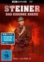 Steiner - Das Eiserne Kreuz I & II (Ultra HD Blu-ray & Blu-ray im Mediabook), 1 Ultra HD Blu-ray und 3 Blu-ray Discs