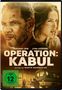 "Operation: Kabul", FSK ab 12. Roschdy Zem und Lyna Khoudri blicken entschlossen; Hintergrund mit Bus und Personen., DVD