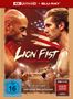 Oben: "4K Ultra HD + Blu-ray". Titel: "Lion Fist: Kampf der Champions". Zwei Kämpfer stehen sich gegenüber., 1 Ultra HD Blu-ray und 1 Blu-ray Disc