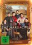 „THE HARDACRES, Staffel 2, alle 6 Episoden“. FSK 12. Sechs Personen in viktorianischer Kleidung in einem goldenen Rahmen., 2 DVDs