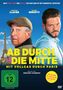 Text: "AB DURCH DIE MITTE", "MIT VOLLGAS DURCH PARIS". Zwei Männer, einer mit Baskenmütze und Eiffel-Turm im Hintergrund.