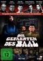 "Die Gefährten des Baal" und "Cosmochronos ist groß!". Eine DVD-Hülle mit Figuren in Kostümen, teils mit Masken.