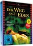 „Der Weg nach Eden“, 2 Disc Edition, Uncut, FSK 16. Illustration zeigt eine Person in einer bedrohlichen Szene.