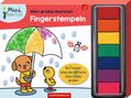 Mein großes Bastelset: Fingerstempeln, Diverse