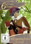 "Die Märchen der ARD: 6 auf einen Streich. Der gestiefelte Kater." Ein Mann in historischem Kostüm im Wald., DVD