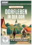 Logo des DDR TV-Archivs. Titel: "Weißt du noch? Dorfleben in der DDR". Illustration eines Dorfes mit zwei Figuren., DVD