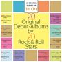 : 20 Original Debut-Albums By 20 Rock & Roll-Stars, CD,CD,CD,CD,CD,CD,CD,CD,CD,CD
