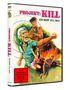 "PROJEKT: KILL - Ein Mann will raus". Illustration mit Zielscheibe, Frauen und Flammen; FSK 18 Kennzeichnung., DVD
