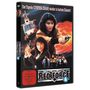 DVD-Hülle von "RED FORCE 4", oben Text: "Die Tigerin (CYNTHIA KHAN) wieder in hartem Einsatz!". Abbildung von Action-Szenen., DVD
