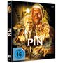 Text "PIN", "FSK ab 16 freigegeben". Illustration: Gesichter, eine Puppe, Haus, Auto, große Hand im Hintergrund., Blu-ray Disc