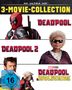 Deadpool 3-Movie-Collection (Ultra HD Blu-ray), 3 Ultra HD Blu-rays