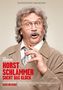 Ein Reporter mit einer Mission. Hape Kerkeling als Horst Schlämmer. Er trägt Brille, Mantel und Krawatte und hält Marienkäfer., DVD