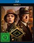 Text: Staffel 5, FSK ab 12 freigegeben, Babylon Berlin. Zwei Personen in retro Kleidung, nächtliche Straßenszene im Hintergrund., 2 Blu-ray Discs