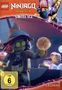Oben steht „LEGO Ninjago: Dragons Rising Staffel 17.3“. Ein LEGO-Charakter in bunter Kleidung hält eine leuchtende Kugel.