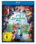 "ZOOMANIA 2" und "FSK ab 6 freigegeben". Illustrationen von Tieren in einer Stadt. Ein Fuchs, ein Hase und eine Schlange sind zentral., Blu-ray Disc